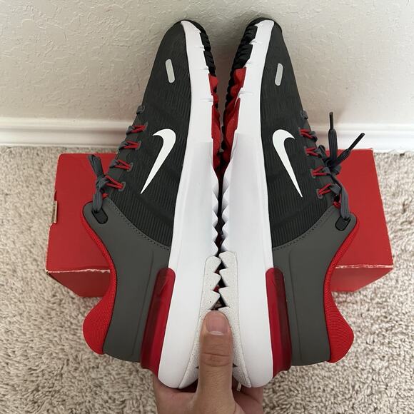 Nike Free Golf NN Golf Shoes FN0332-002 Grey Red White Men's Size 10.5 New - Picture 6 of 9